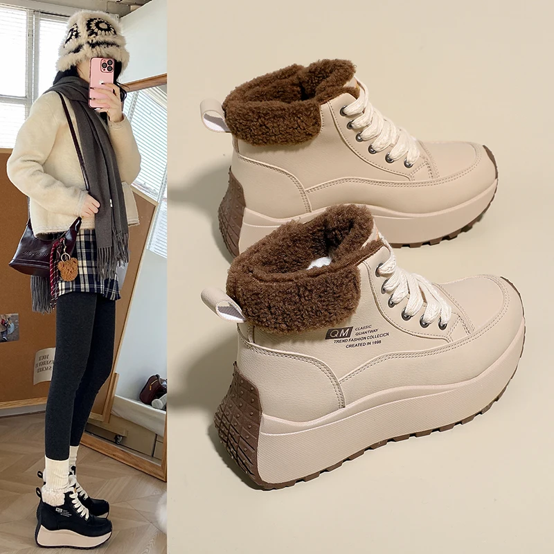 Botas de Invierno Térmicas para Mujer - Suela Antideslizante - Image 4