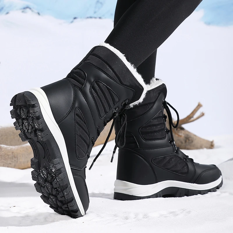 Botas de nieve de invierno para mujer - Image 6