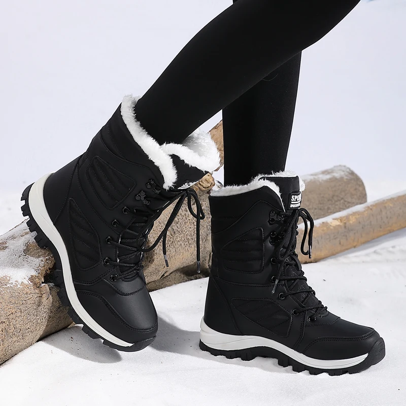 Botas de nieve de invierno para mujer - Image 3