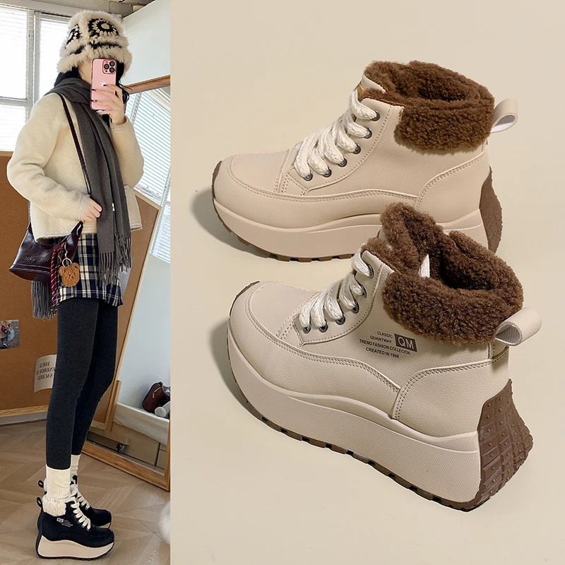 Botas de Invierno Térmicas para Mujer - Suela Antideslizante - Image 5
