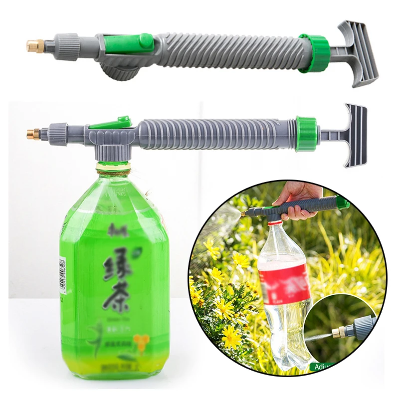 Bomba de aire de alta presión, pulverizador Manual, botella de bebida ajustable, cabezal de pulverización, boquilla, herramienta de riego de jardín, pulverizador, herramientas agrícolas - Image 3