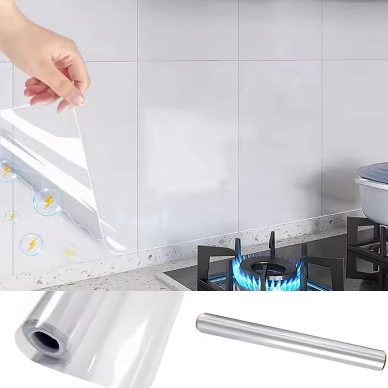 Pegatinas de pared transparentes, impermeables, resistentes a las manchas, extraíbles, sin adhesivos y electrostáticas, adecuadas para sala de estar y dormitorio. - Image 4