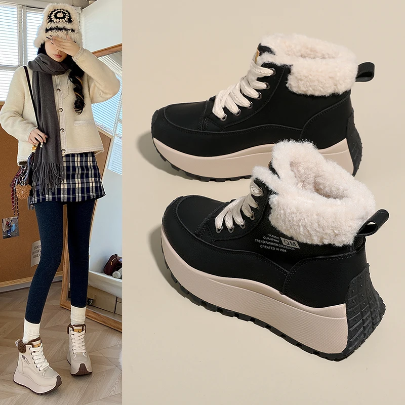 Botas de Invierno Térmicas para Mujer - Suela Antideslizante - Image 3